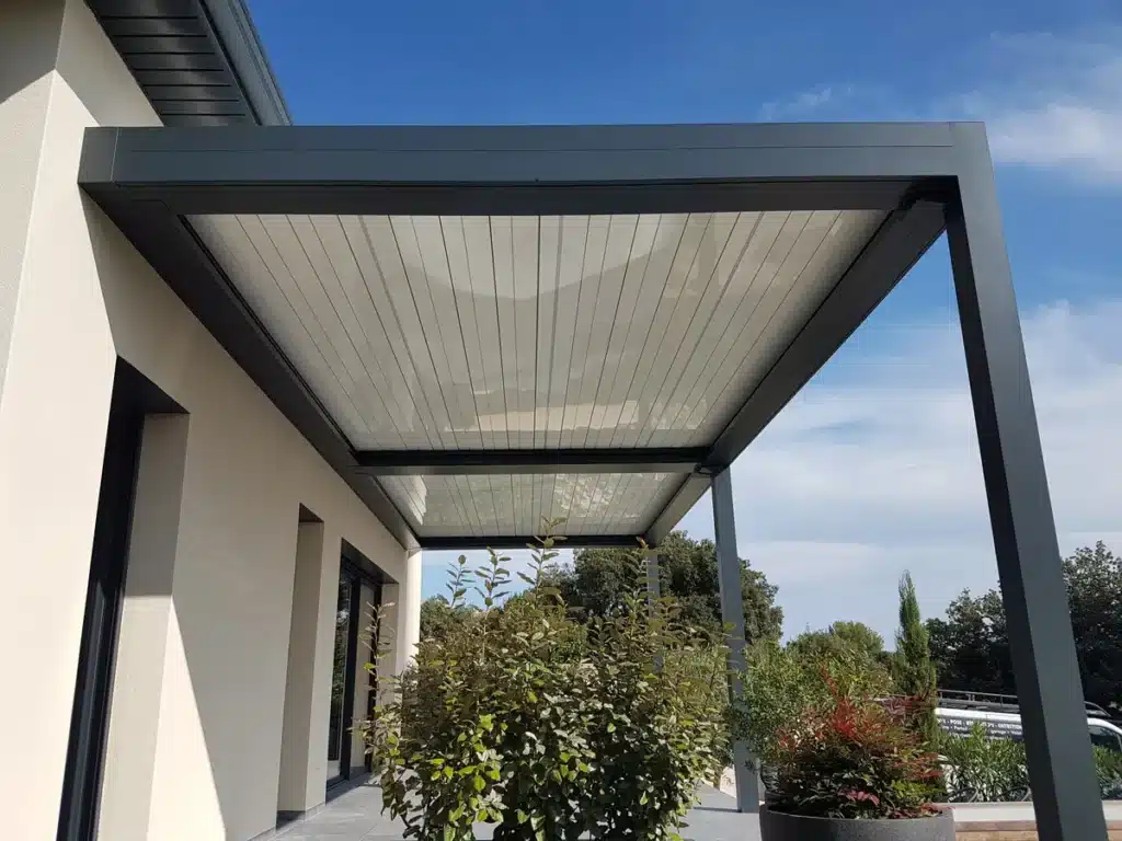 Pergola bioclimatique
